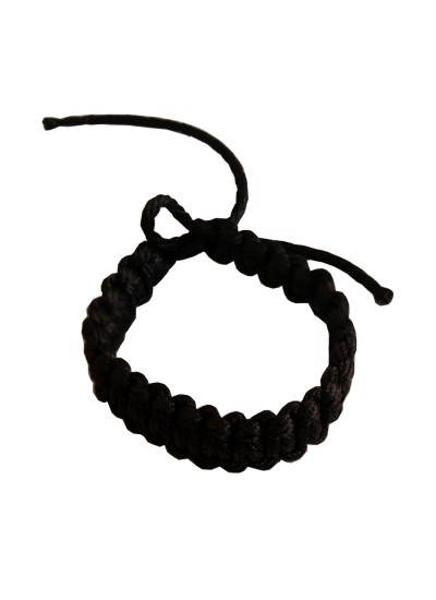 Menjewell New Collection  Black  Antique  Fashion Thread Design Bracelet